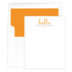 Hello Flat Note Cards Image 1 of 7